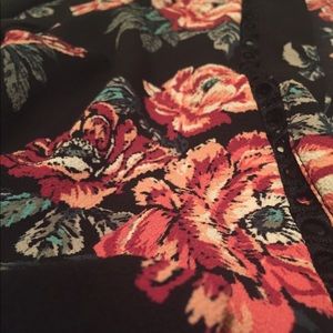 Long sleeved patterned romper